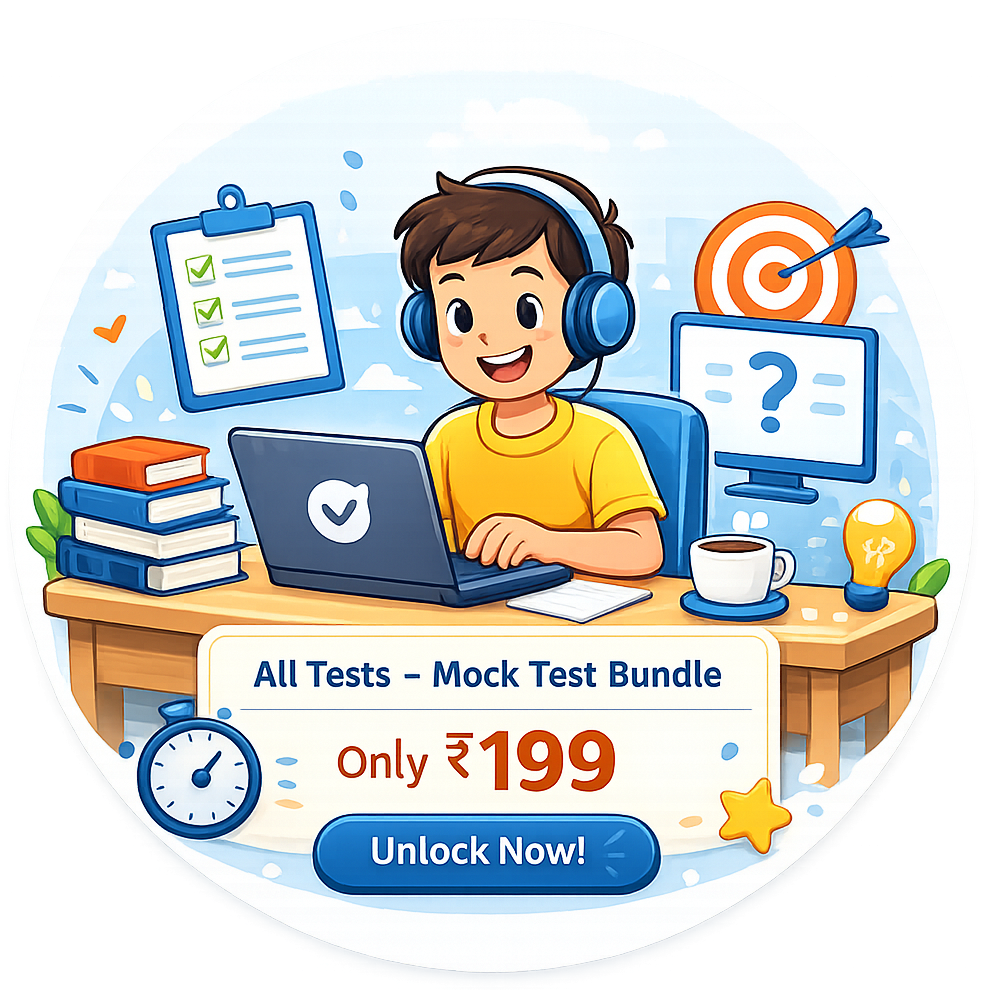 Drill Mock - India’s #1 Mock Tests Portal for CS/IT Government & PSU Exams single feature